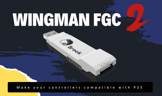 Coming Soon: Brook Wingman FGC2 Adapter – Support All PS5 Games
