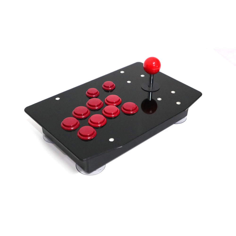 RAC-J500S Right-Handed USB Arcade Stick – 10 Button Fightstick for PC
