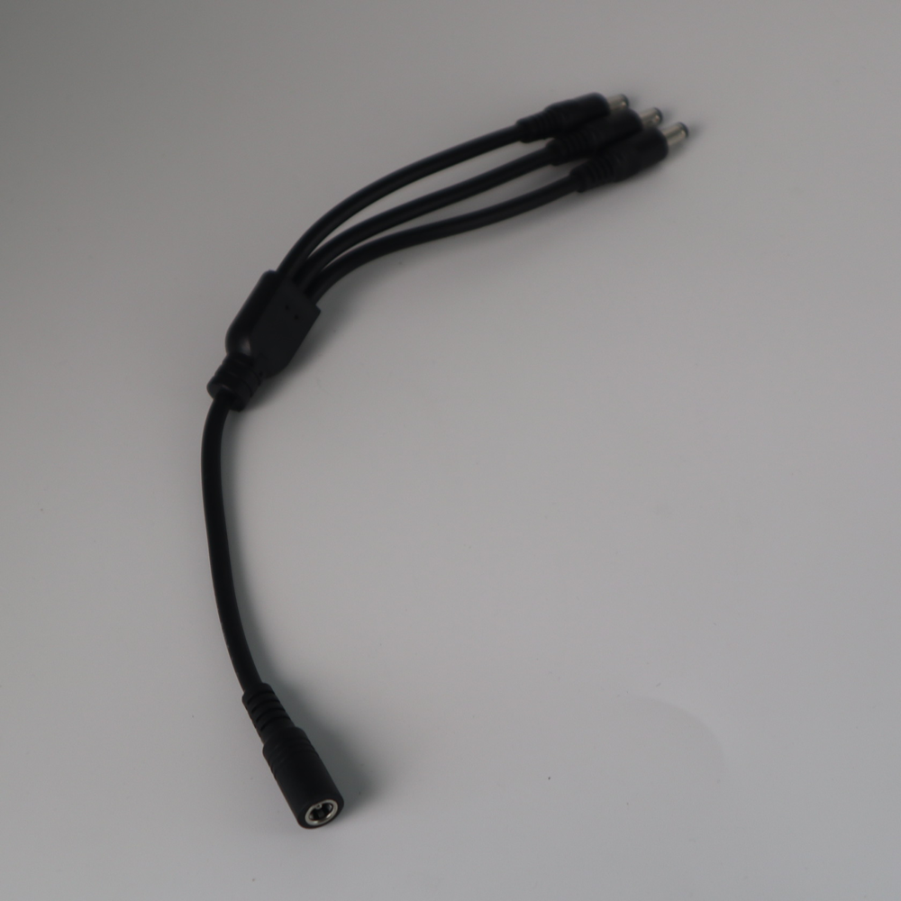 0.3M DC 1 to 3 Power Splitter Cable 5.5mm x 2.1mm for Arcade / MAME / DIY Builds