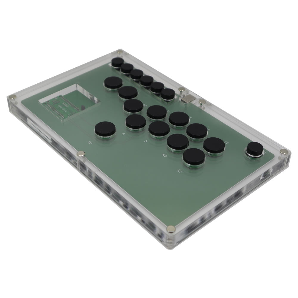 FightBox B1-DIY All Button Leverless Arcade Game Controller for PC/PS/XBOX/SWITCH DIY Version