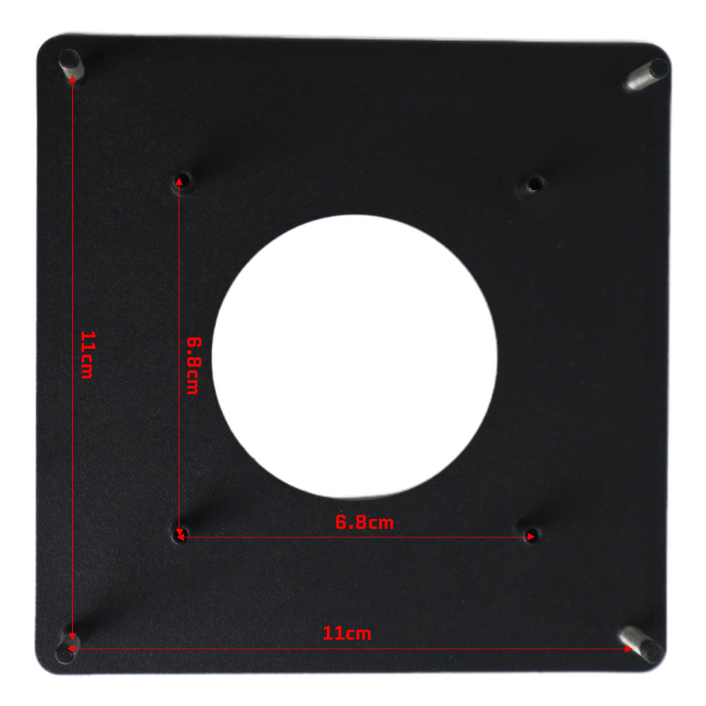 RAC-Trackball-Bracket USB Arcade Game Trackball Mounting Plate Bracket Kit