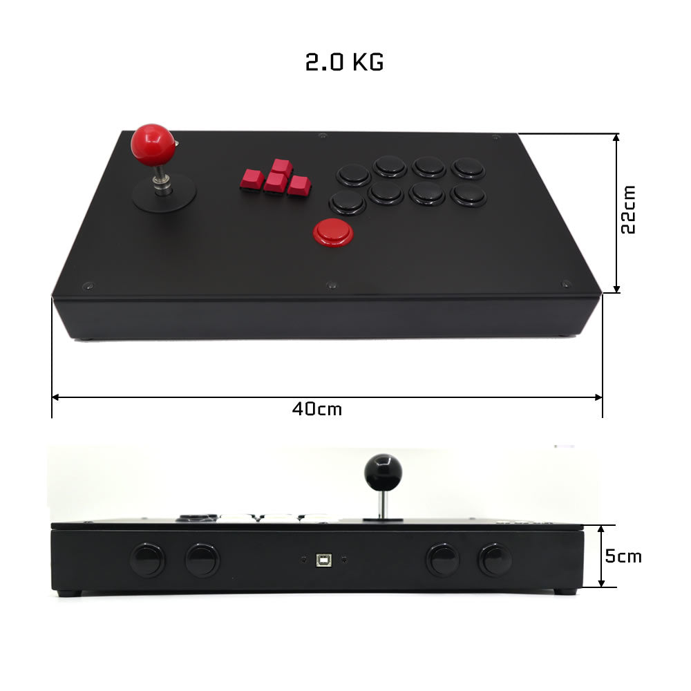 FightBox M7 Keyboard Button Leverless Arcade Game Controller for PC/PS/XBOX/SWITCH