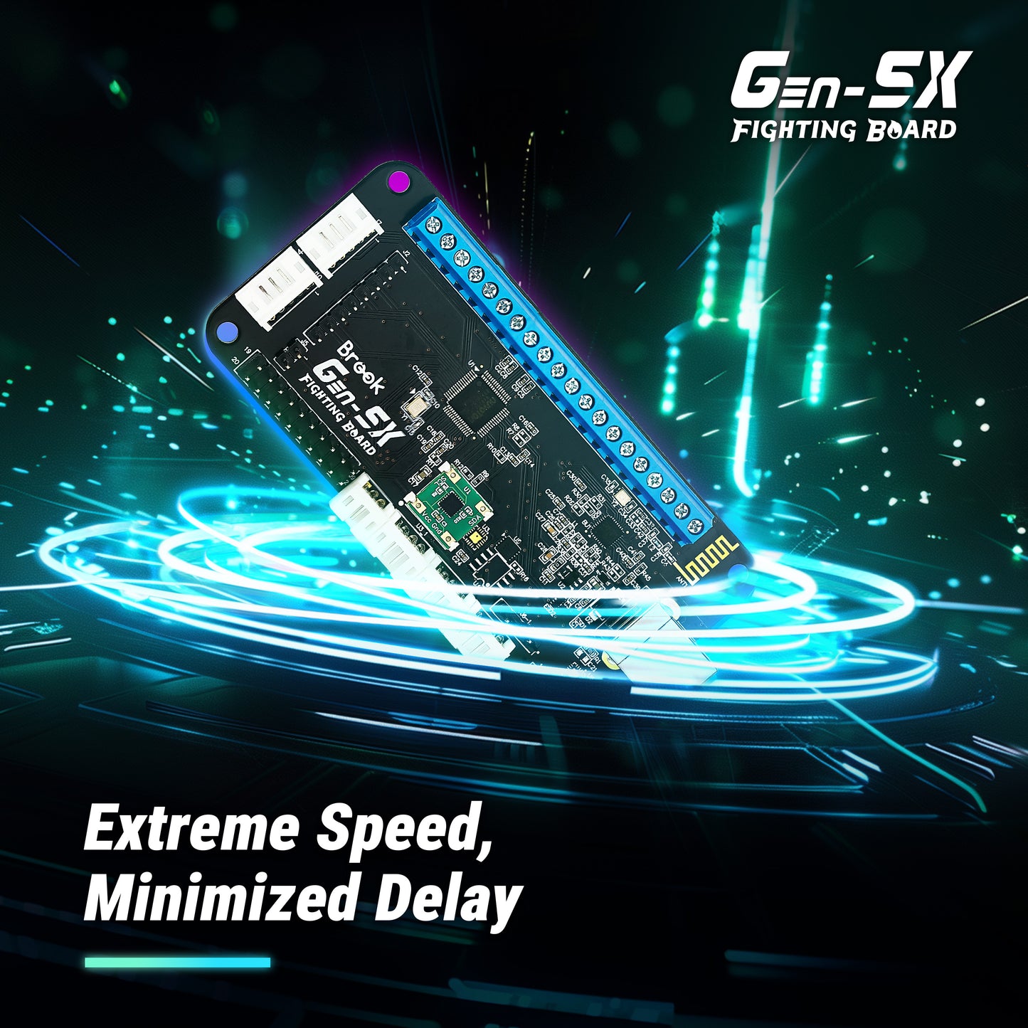 Brook Gaming Gen 5X Fighting Board PS5 Switch Xbox Series X|S PC