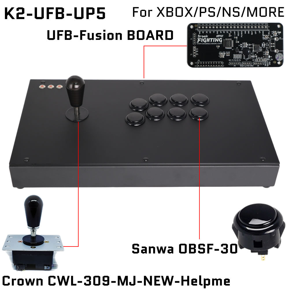 FightBox K2 Korean Arcade Joystick Game Controller