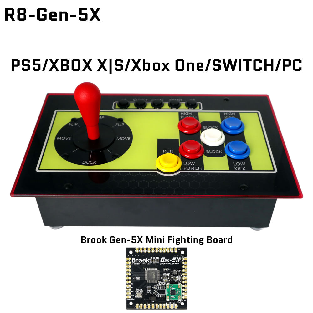 FightBox R8 Mortal Kombat Arcade Fight Stick Game Controller For PC/PS/XBOX/SWITCH