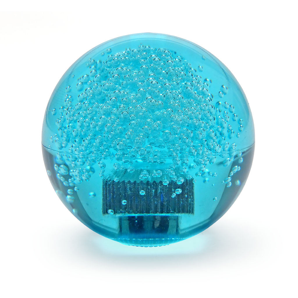 Seimitsu LB-39 Bubbletop Blue – 35mm Translucent Arcade Joystick Ball Top for Sanwa JLF & Seimitsu LS-32 | 6mm Threaded, Clear Bubble Design