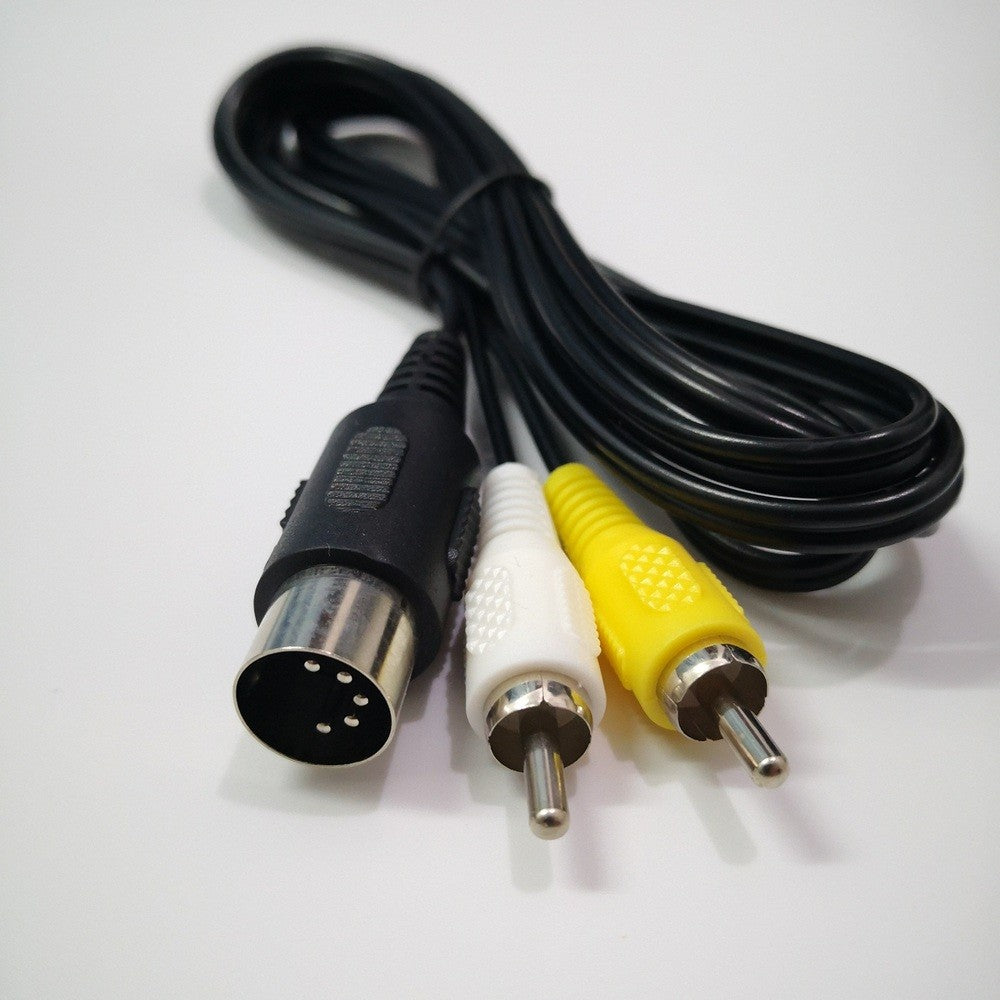 Sega Genesis Model 1 AV Cable – 6FT / 1.8M RCA Composite Audio Video Cord