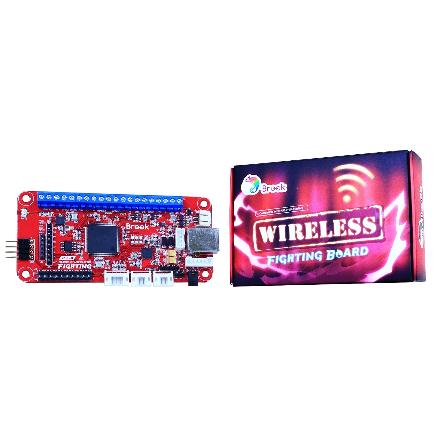 Brook Wireless Fighting Board for PS4 PS3 SW PC