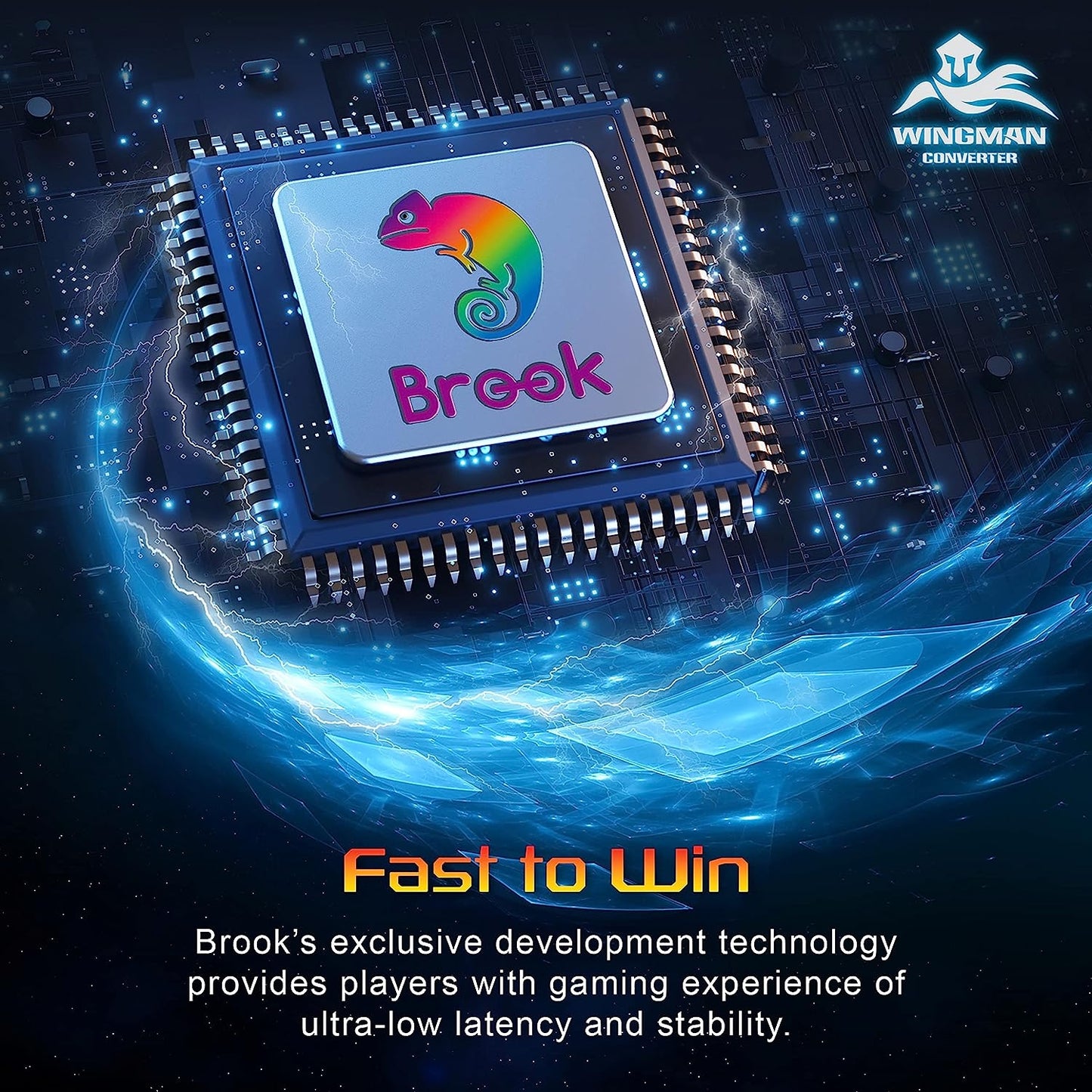 Brook Wingman PS2 Converter Wireless Version of PS4/3 to PS2/1, Retro Console