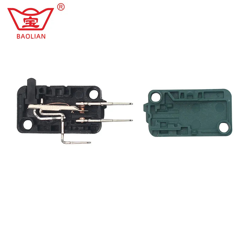 Baolian American Style 28mm Push Button with Three Terminal Microswitch Arcade Button