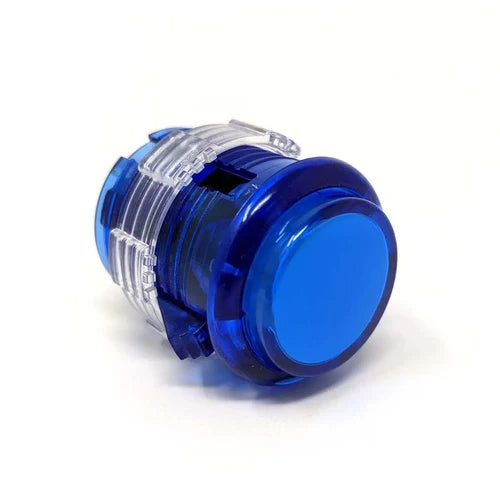 Crown / Samducksa SDB-203C-S 30 mm silent cherry mx screw in arcade button blue