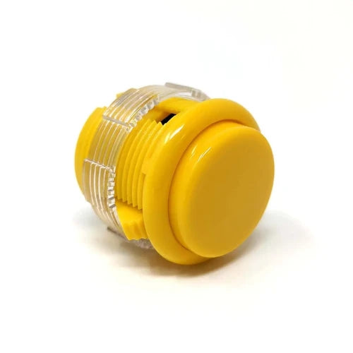 Crown / Samducksa SDB-203-S 30 mm silent cherry mx screw in arcade button yellow