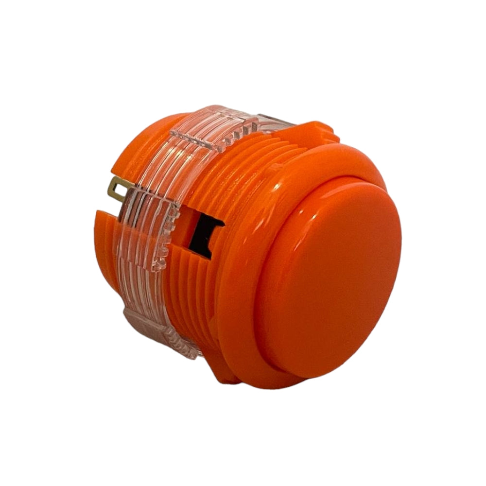 Crown / Samducksa SDB-203-S 30 mm silent cherry mx screw in arcade button orange
