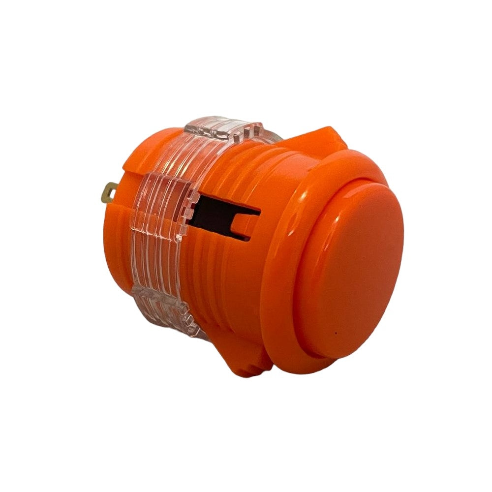 Crown / Samducksa SDB-203-S-24 mm silent cherry mx screw in arcade button orange