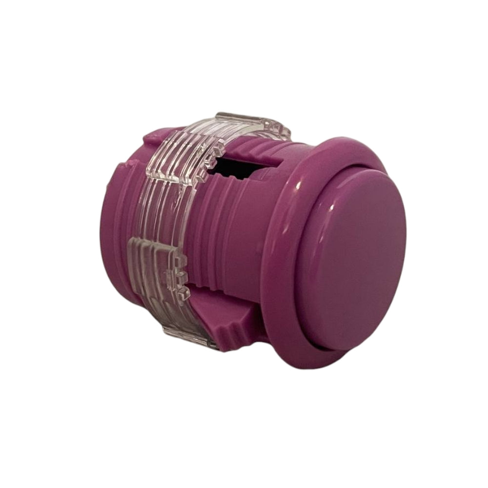 Crown / Samducksa SDB-203-S-24 mm silent cherry mx screw in arcade button purple