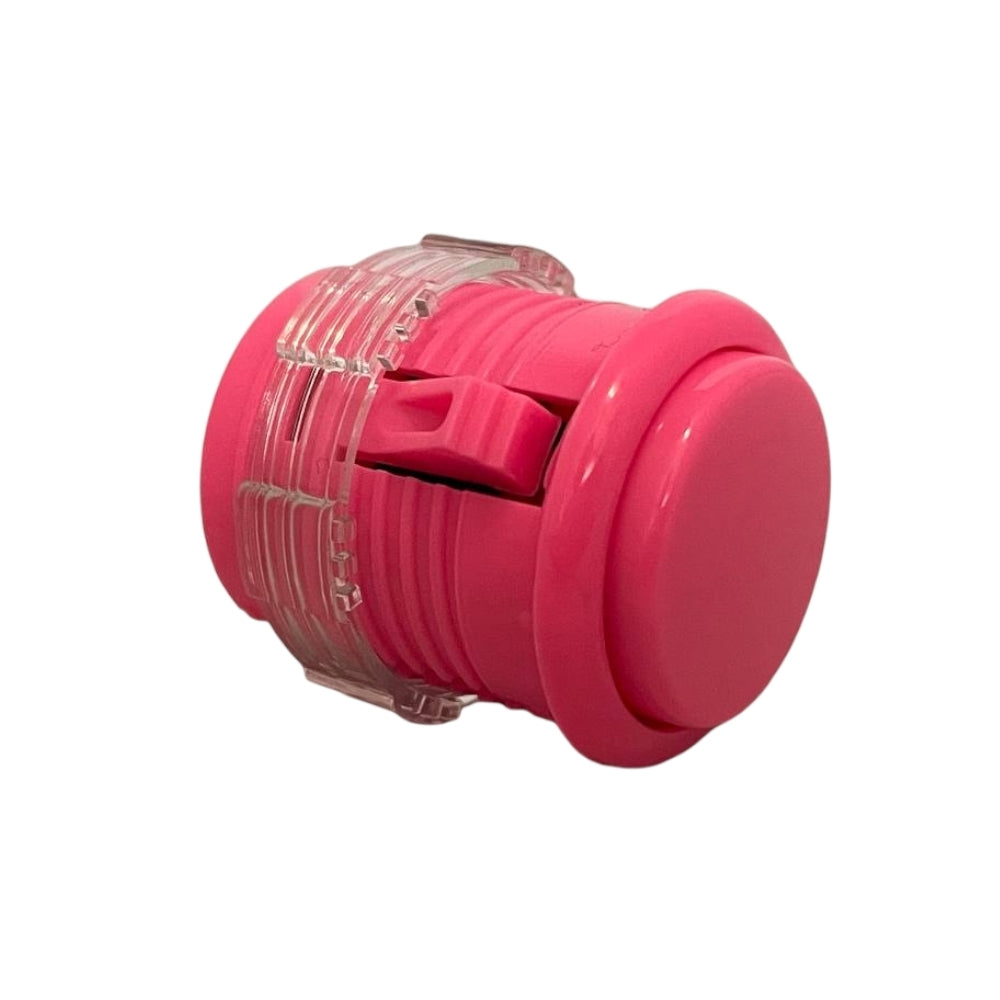 Crown / Samducksa SDB-203-S-24 mm silent cherry mx screw in arcade button pink