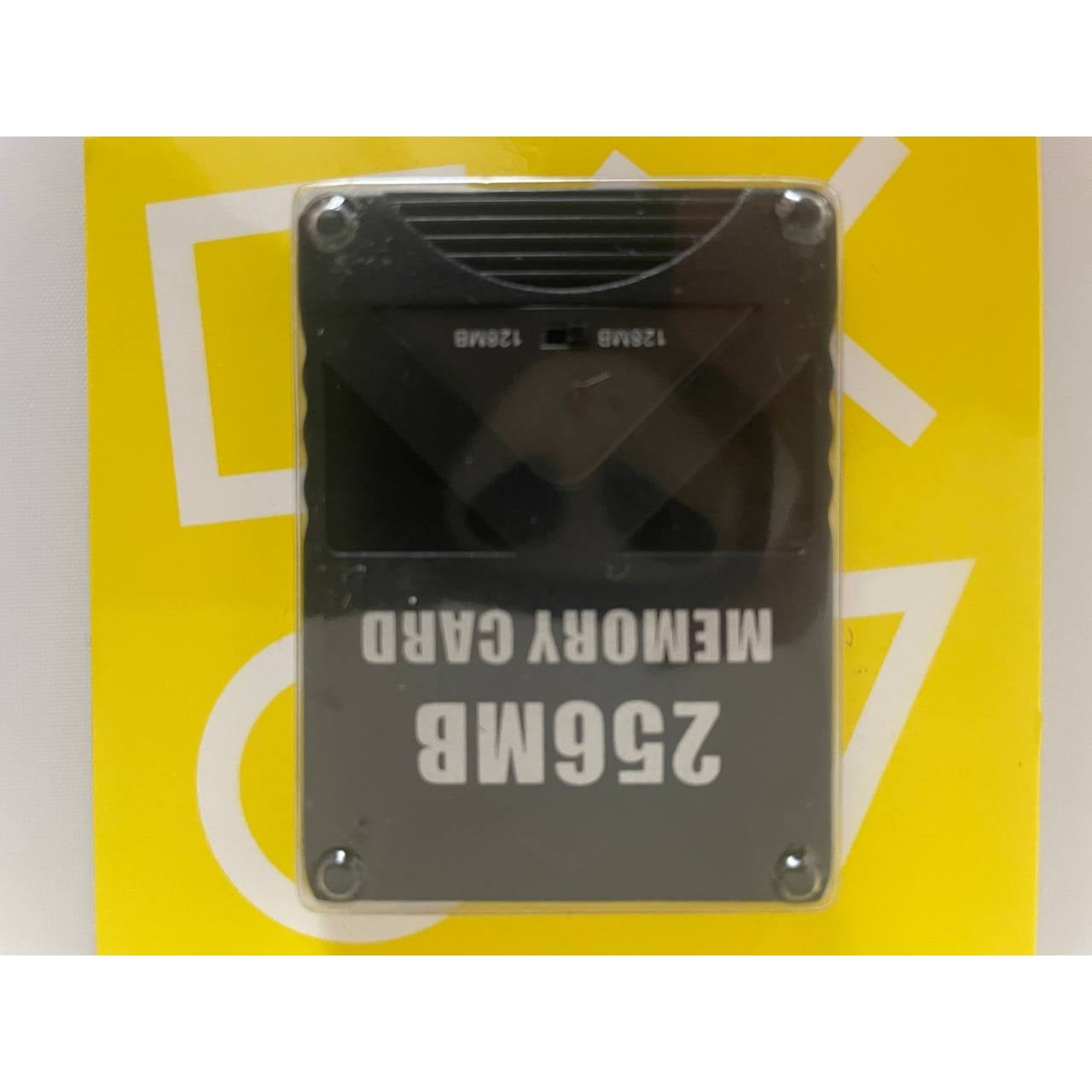 256 MB memory card for PS2 Playstation 2 top view