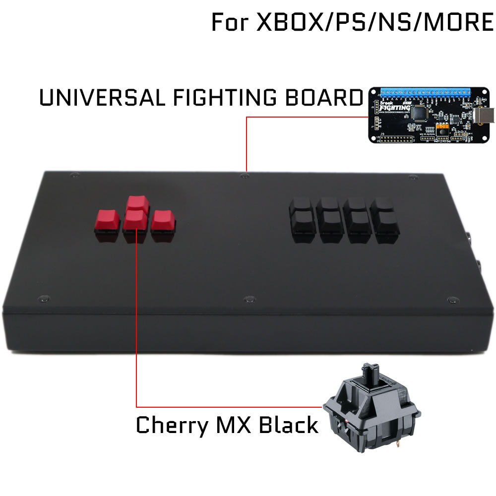 RAC-J800KK Mechanical Keyboard Arcade Game Controller for PC/PS/XBOX/SWITCH