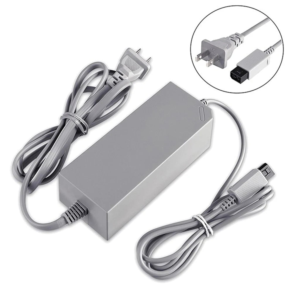 Wii Replacement AC Power Adapter - US Plug - Power Supply Charger