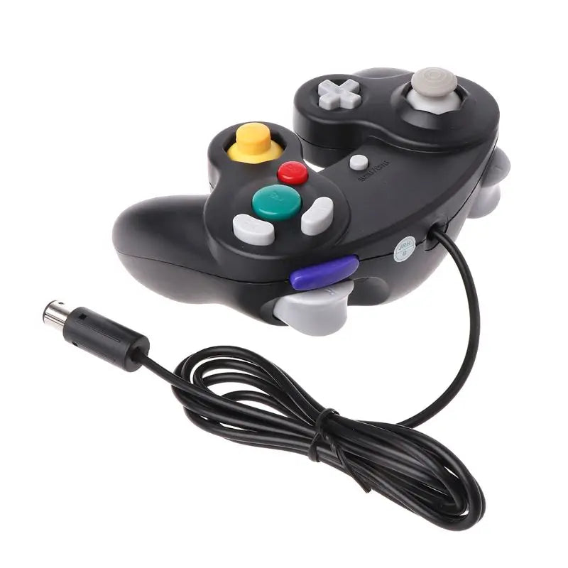 Wii GameCube Style Game Controller - Comfortable Feel & Port