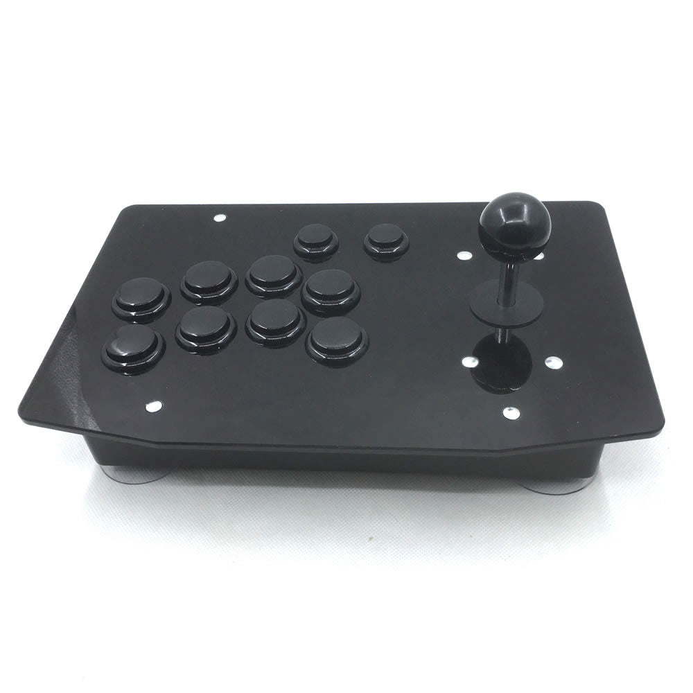 RAC-J500S Right-Handed USB Arcade Stick – 10 Button Fightstick for PC