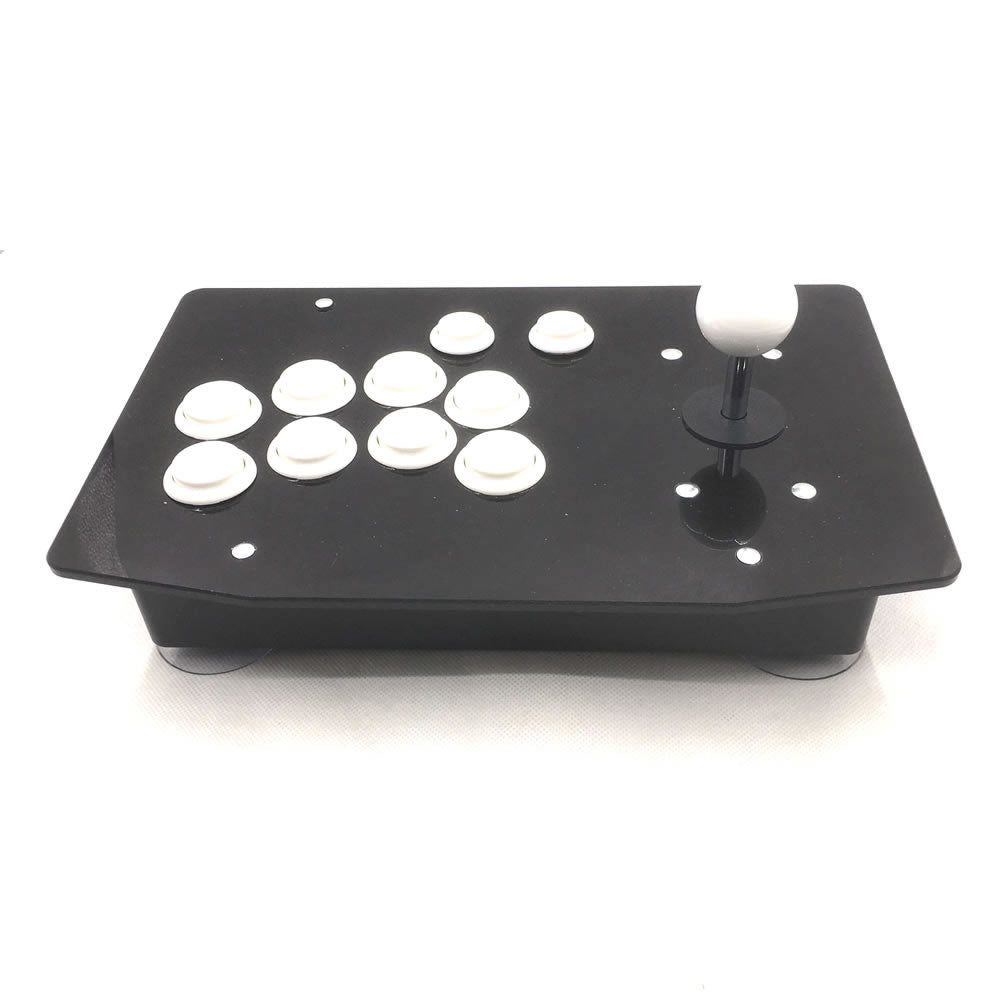 RAC-J500S Right-Handed USB Arcade Stick – 10 Button Fightstick for PC