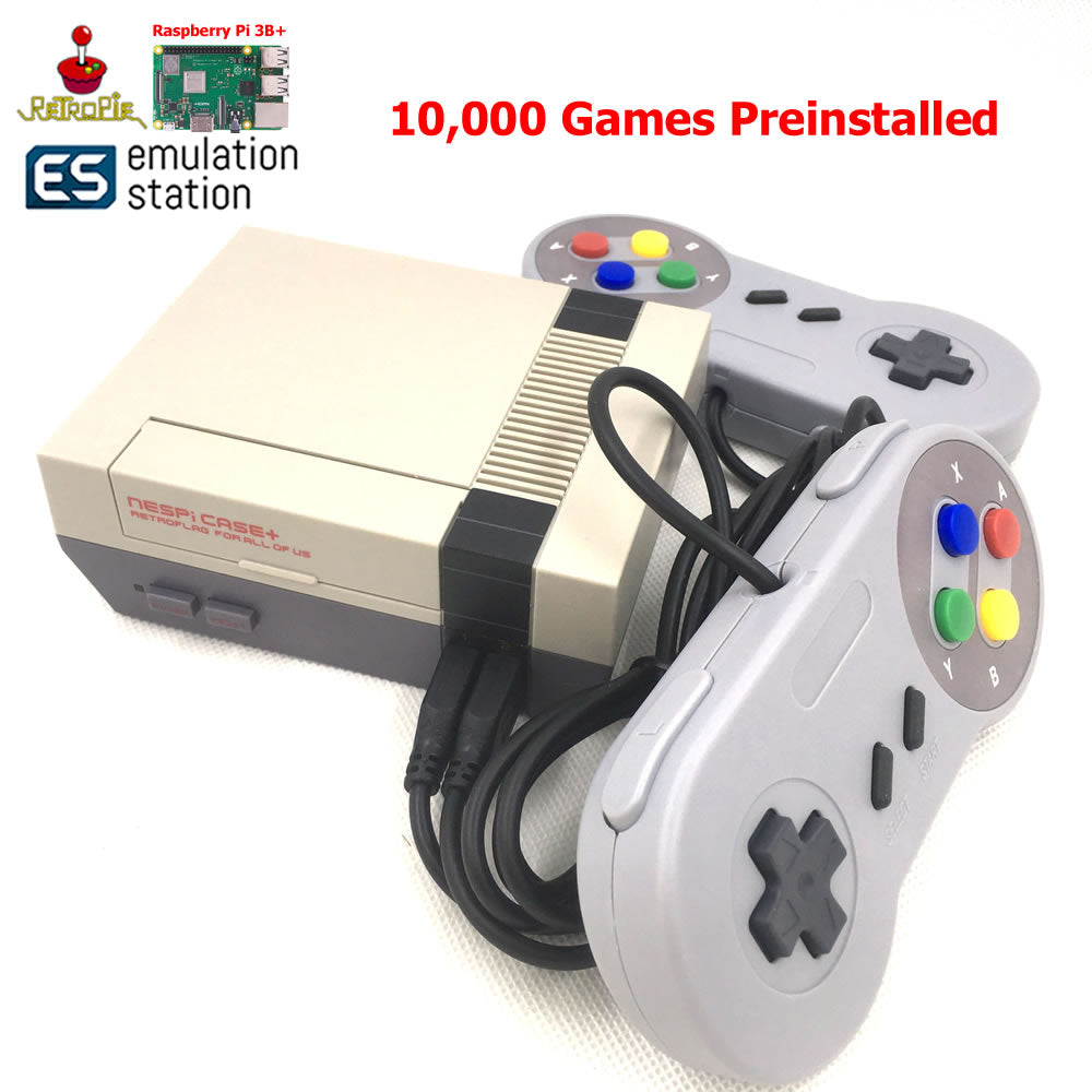Raspberry Pi B+ Retro GAME Console NESPi Retroflag Case 10000 Games –  RetroArcadeCrafts
