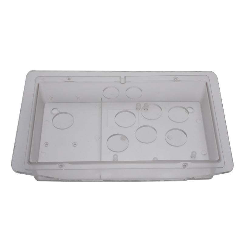DIY Arcade Joystick Kits Part Clear Transparent Acrylic Panel Flat Case 24/30mm RetroArcadeCrafts