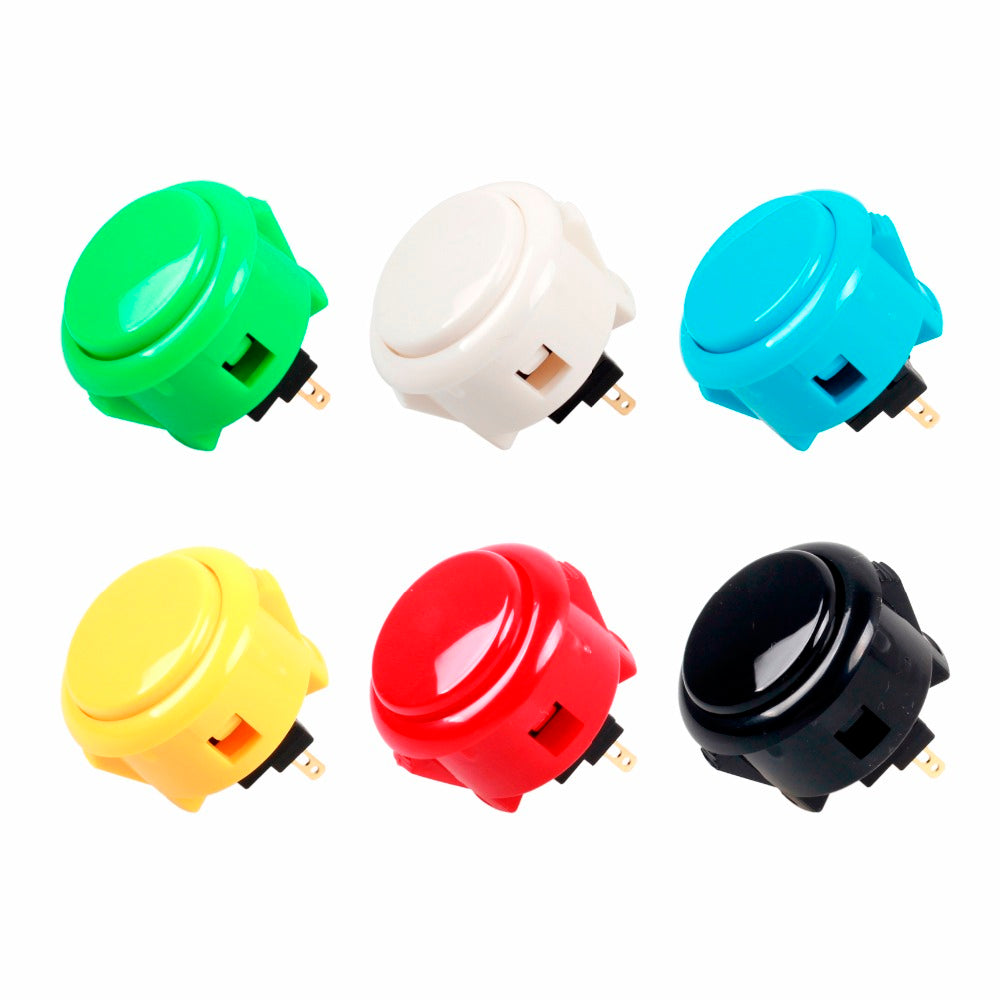Original Sanwa JLF-TP-8YT Joystick OBSF-30 24 Buttons USB Board Arcade DIY Kits RetroArcadeCrafts