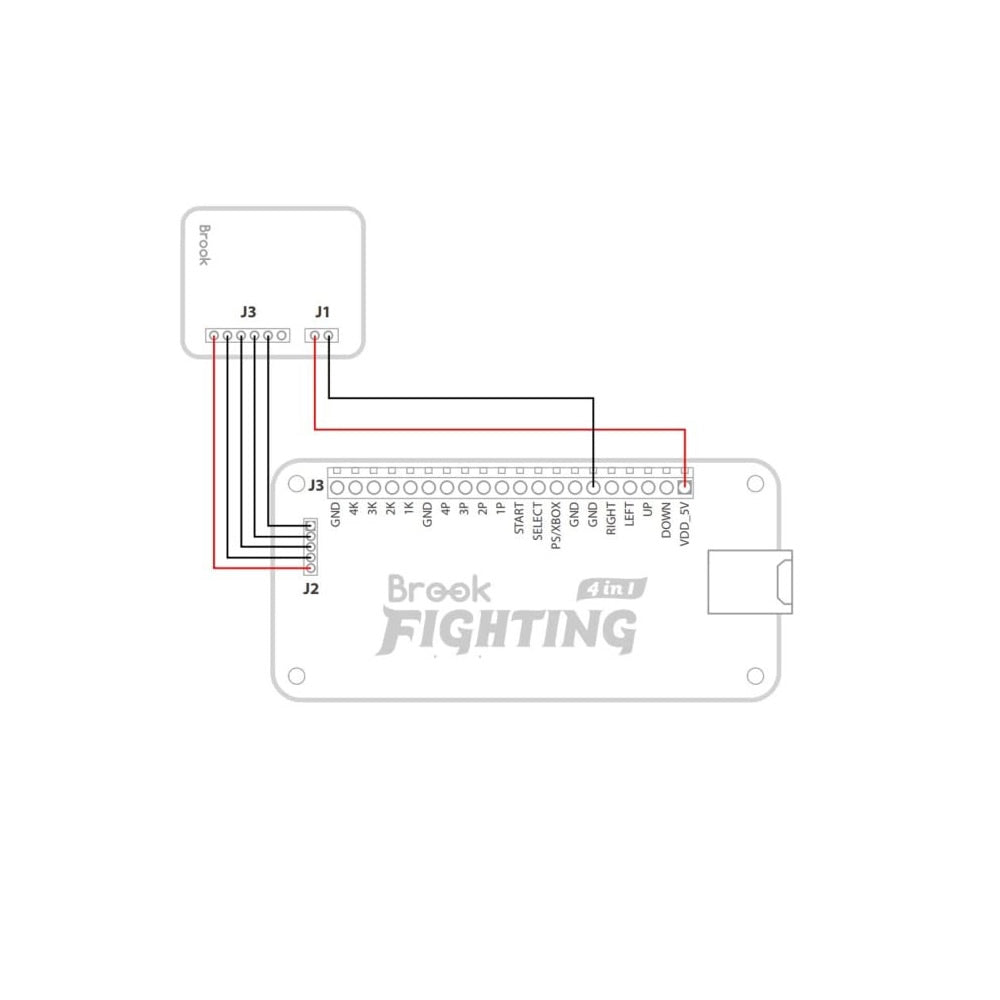 Brook UFB-UP5 Universal Fighting Board Upgrade Kit for PS5 RetroArcadeCrafts