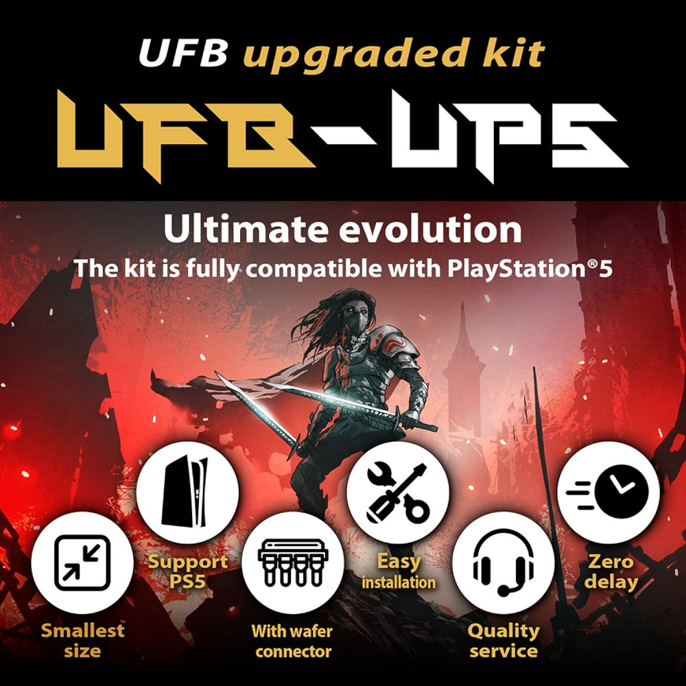 Brook UFB-UP5 Universal Fighting Board Upgrade Kit for PS5 RetroArcadeCrafts