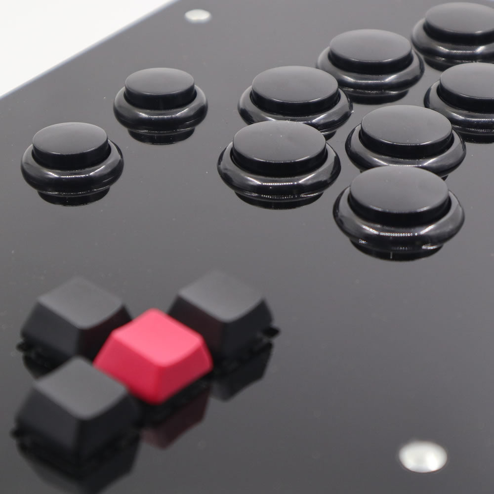 RAC-J500K Keyboard Arcade Fight Stick Game Controller Joystick for PC USB RetroArcadeCrafts