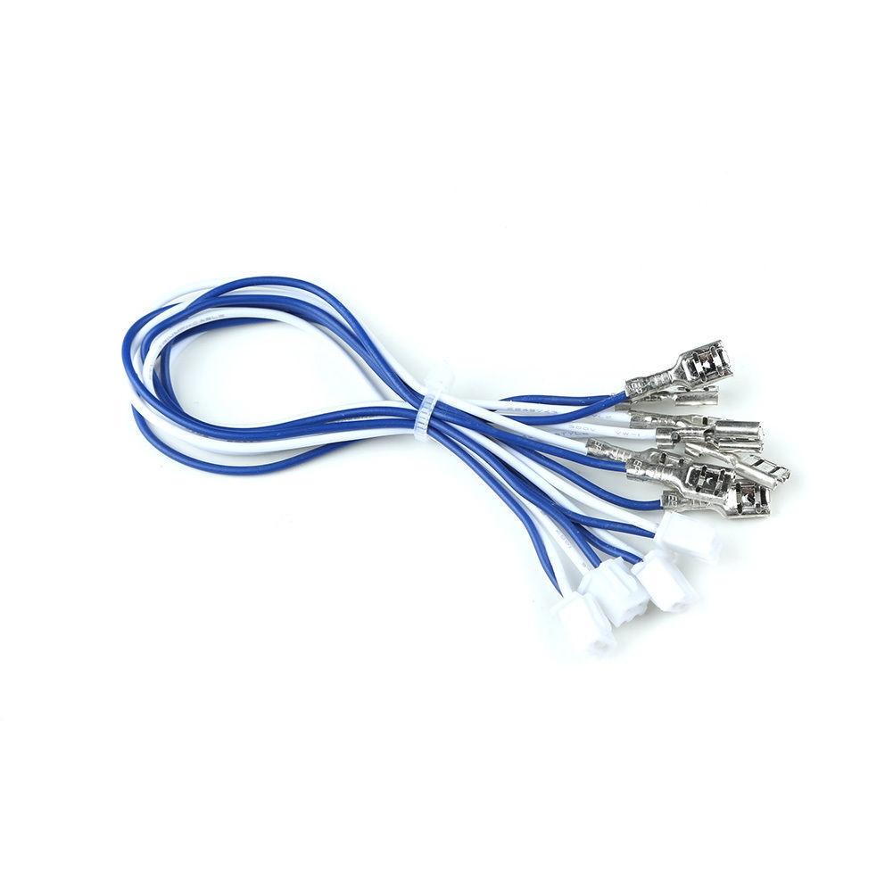 DIY PC Arcade Joystick Kits 2Pin Cable Acrylic Panel Case USB Button Unassembled