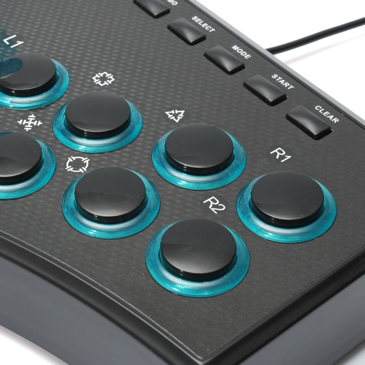 Arcade Street Joystick Gamepad Fighting Stick USB 8 Buttons For PC PS3 Andriod