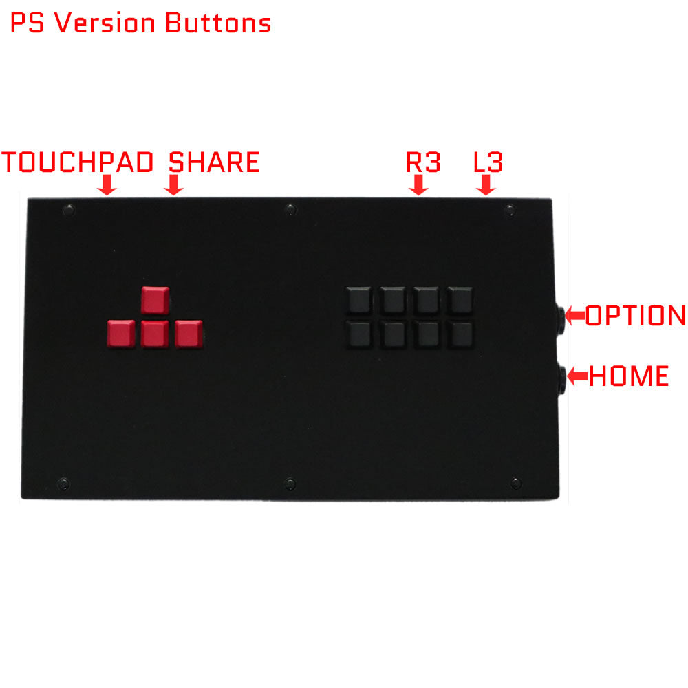RAC-J800KK Mechanical Keyboard Arcade Joystick Fight Stick For PS4/PS3/PC RetroArcadeCrafts