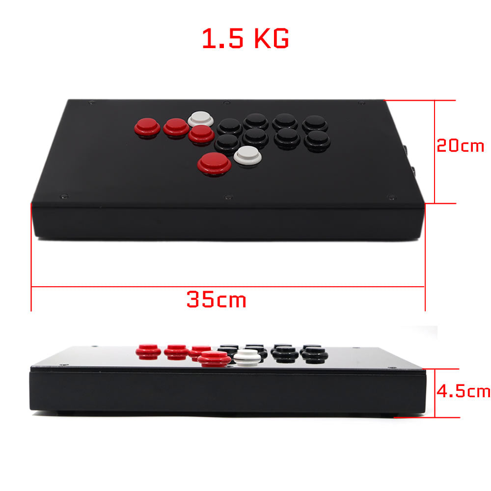 RAC-J803B All Buttons Arcade Joystick Fight Stick For PS4/PS3/PC RetroArcadeCrafts