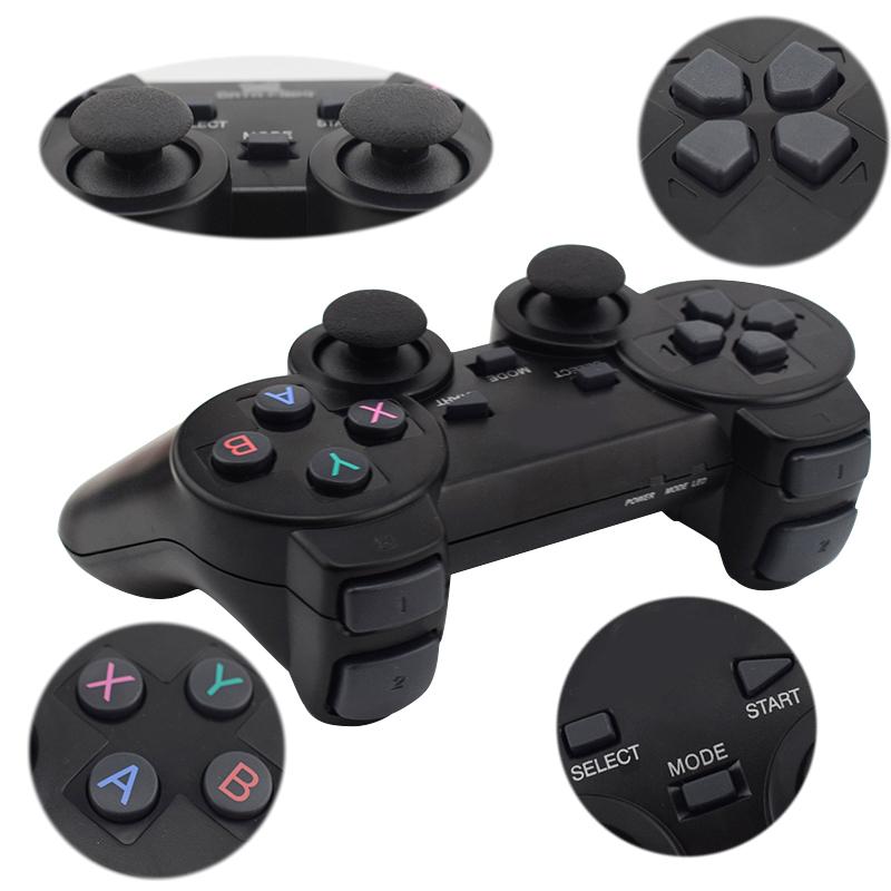 2.4G Wireless Gaming Controller Gamepad For PS3 Android PC TV RetroArcadeCrafts