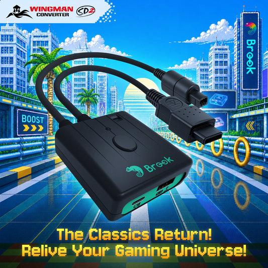 Brook Wingman SD2: Dreamcast & Saturn Controller Guide