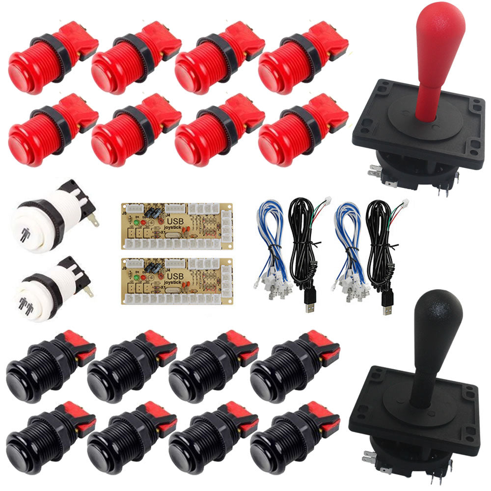 Fight Sticks, Arcade Buttons, Joysticks & DIY Parts | RetroArcadeCraft ...