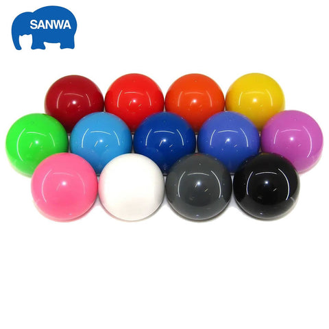 Sanwa LB-35 Ball Arcade Game 8YT Joystick Topball Rocker Round Head 35mm Balltop Fits JLF-TP-8T Stick Knob