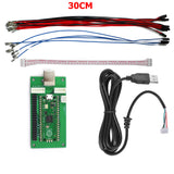 RAC-C500-PICO Zero Delay USB Encoder Kit PC Arcade Joystick Button Board Cable 5Pin 4.8mm