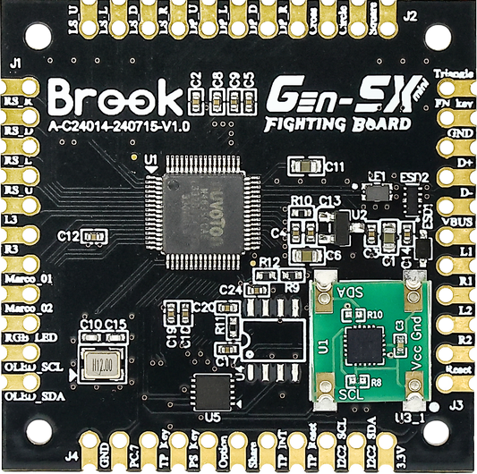 Brook P5 mini Fighting Board | Retro Arcade Crafts – RetroArcadeCrafts