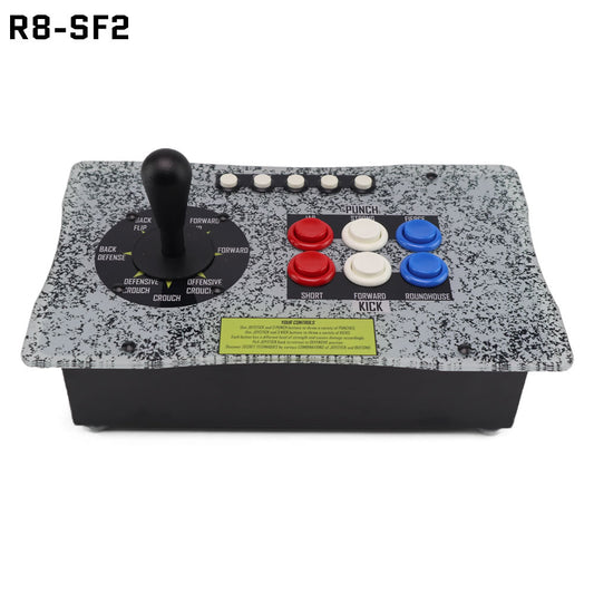 FightBox R8-SF2 American Street Fighter Arcade Fight Stick Game Controller For PC/PS/XBOX/SWITCH