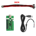 RAC-C500-PICO Zero Delay USB Encoder Kit PC Arcade Joystick Button Board Cable 5Pin 4.8mm