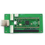 RAC-C500-PICO Zero Delay USB Encoder Kit PC Arcade Joystick Button Board Cable 5Pin 4.8mm