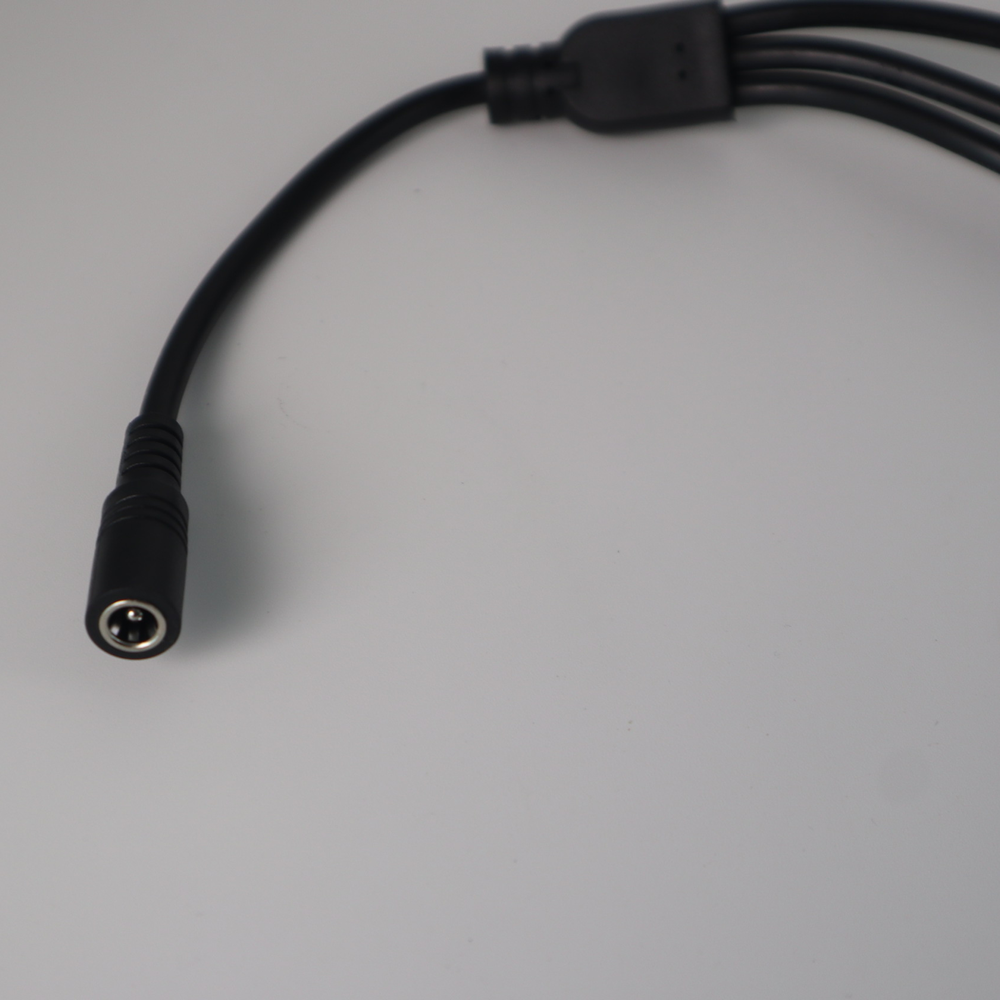 0.3M DC 1 to 3 Power Splitter Cable 5.5mm x 2.1mm for Arcade / MAME / DIY Builds