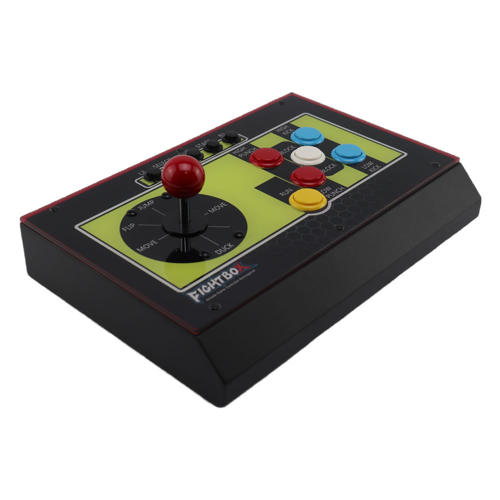 FightBox R8-J Mortal Kombat Arcade Fight Stick Game Controller Japanese Sanwa Joystick Version For PC/PS/XBOX/SWITCH