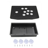 RAC-K500F Acrylic Panel Flat Case 24/30mm Button Hole DIY Arcade Joystick Kits