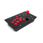 RAC-J500S 10 Buttons Right Handed Arcade Joystick USB Wired Black Acrylic Panel For PC
