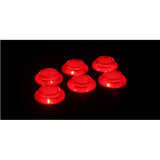 5X Baolian Video Game Player Switch 24mm Round Illuminated LED Acrade Push Button 5V Inner W/ LED Lamp